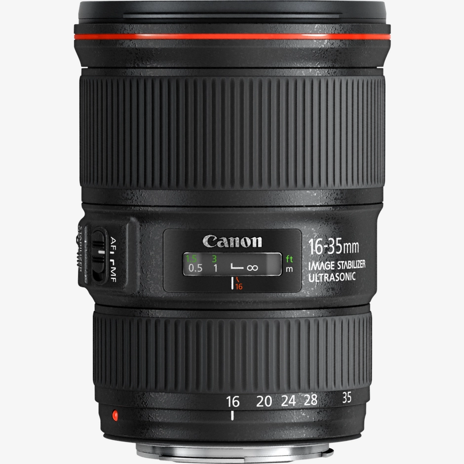 Objetivo Canon EF 16–35 mm f/4L IS USM para fotografía de arquitectura e interiores