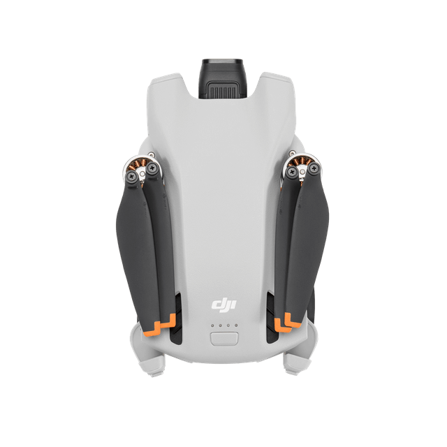Dron DJI Mini 3 plegado para fotografía aérea de inmuebles